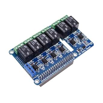 Amazon.co.jp: 4/6 Channel Relay Module RPi A+/B+/2B/3B Expansion Board ...