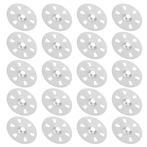 Rondelles six pour panneaux rigides UKCOCO isolation combles et murs