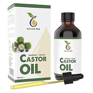 Castor Olie (Ricinusolie) Puur 120ml – zacht gezeefd voor eenvoudige toepassing – Castor Oil natuurlijk serum voor…