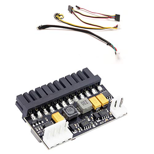 Hztuang 150W 24Pin 12V DC Pico de Entrada 150P Salida Realan Mini ITX Pico PSU DC ATX Interruptor de PC DC-DC ATX Fuente de AlimentacióN para Computadora