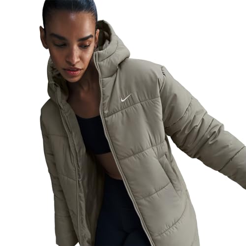 Nike Parka mujer Therma-FIT abrigo largo acolchado que retiene el calor corporal 4