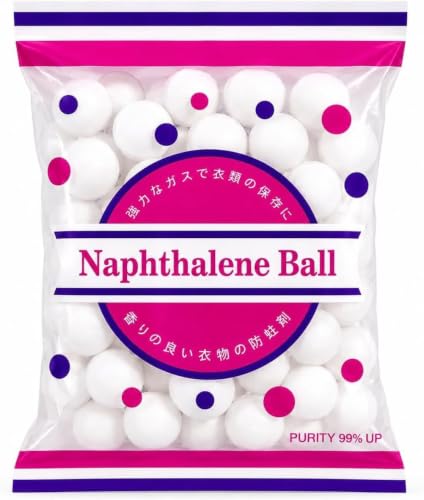 Naphthalene Balls 150g Moth Repellent Odor Remover for Wardrobe