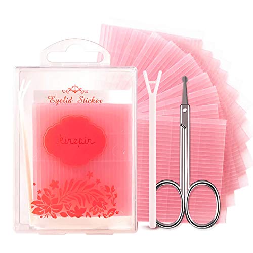 MISUD 572pcs Makeup Eyelid Double Sided Tape Big Eye Decoration Invisible Double Fold Eyelid Shadow Sticker