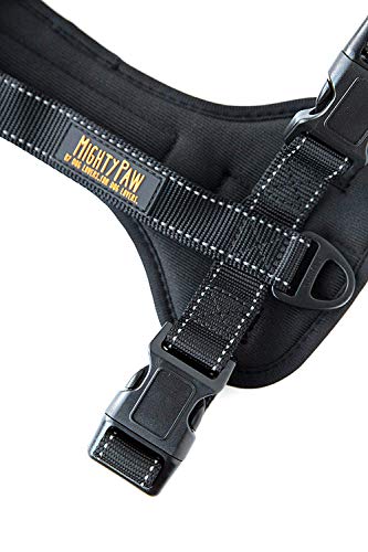 Mighty Paw Car Dog Harness, Vehicle Safety Harness With Adjustable Straps And Soft Padding, Doubles As A Standard Harness With A No Pull Front Leash Attachment #TOP6