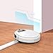 Fmart 550W Robot Vacuum Cleaner, 1200Pa Suction, Self-Charging Robot Vacuum Cleaner with App & Alexa Voice Control, Wet Dry Vacuum Mopping Cleaner for Pet Hair, Hard Floor and Thin Carpet