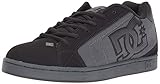 Mens DC Net SE Skate Shoe, Black/Grey, 8 D D US