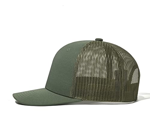 Image of Quanhaigou Trucker Hat - Mesh Snap Back - Unisex Adjustable Baseball Cap - Outdoor Hats for Men Women
