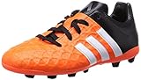 adidas adidas Ace 15.4 FxG J - Botas para niño, Color Naranja/Negro/Blanco, Talla 38