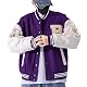 Collegejacke Gijovana Herren Sportjacke in Lila, Größe 2XL