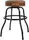 Ortega Guitars gepolsterter Stage Hocker – für Bühne, Bar, Studio, Showroom – 61cm Höhe – Vintage Brown (OBS24V2)