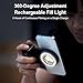 VBESTLIFE Magnetic Selfie Ring Light, with Wireless Remote Control, Rechargeable LED Fill Light, Smartphone Camera Handle