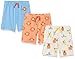 Amazon Essentials Baby Disney Star Wars Marvel Shorts, Lot de 3 Jouets Roi Lion pour Manger et rugir, 9 Mois