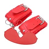 TENDYCOCO 2 piezas de esposas sexuales y conjunto de venda para los ojos que restringe la bondageromance accesorios de juego de roles para parejas
