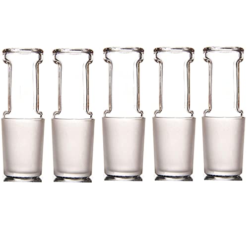 Deschem - Deschem 5Pcs 24/29 Glass Stopper Ground Joint Bottle Plug Lab Glassware