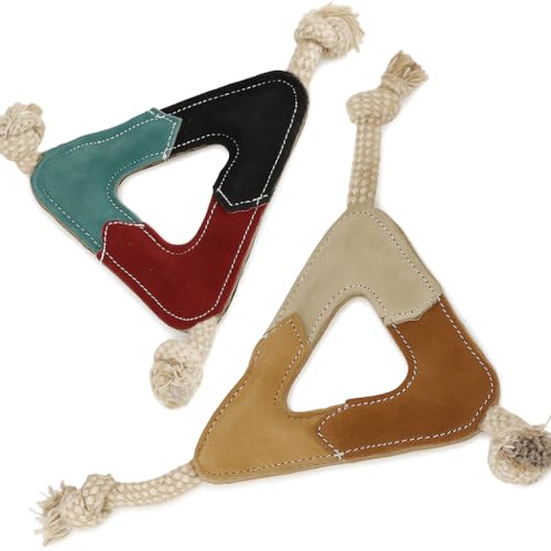 dog chew toys leather