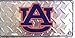Auburn University Tigers College License Plate Plates Tags Tag auto vehicle car front