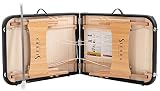 Sierra Comfort Basic, przenośny stół do masażu, czarny, długość 183 x 70 cm szerokości x 83 cm wysokości (cm)