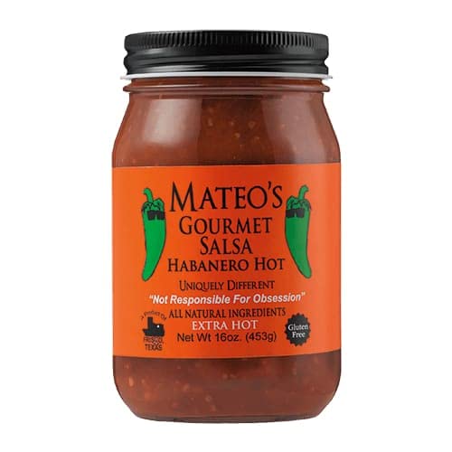 Miniatura 8 de Mateos Gourmet Salsa, Mediana, Suave, Caliente y Habanero Extra Caliente 16 oz Variedad 4 Paquetes, 4.0 onzas