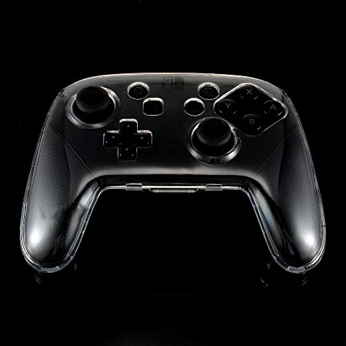 Carcasa rígida anticaídas para mando Nintendo Switch Pro transparente 7