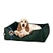 BedDog Hundebett Zara, Hundekissen mit Abziehbaren Waschbaren Bezug, Hundekorb, Hundesofa, für Kleine Hunde, M