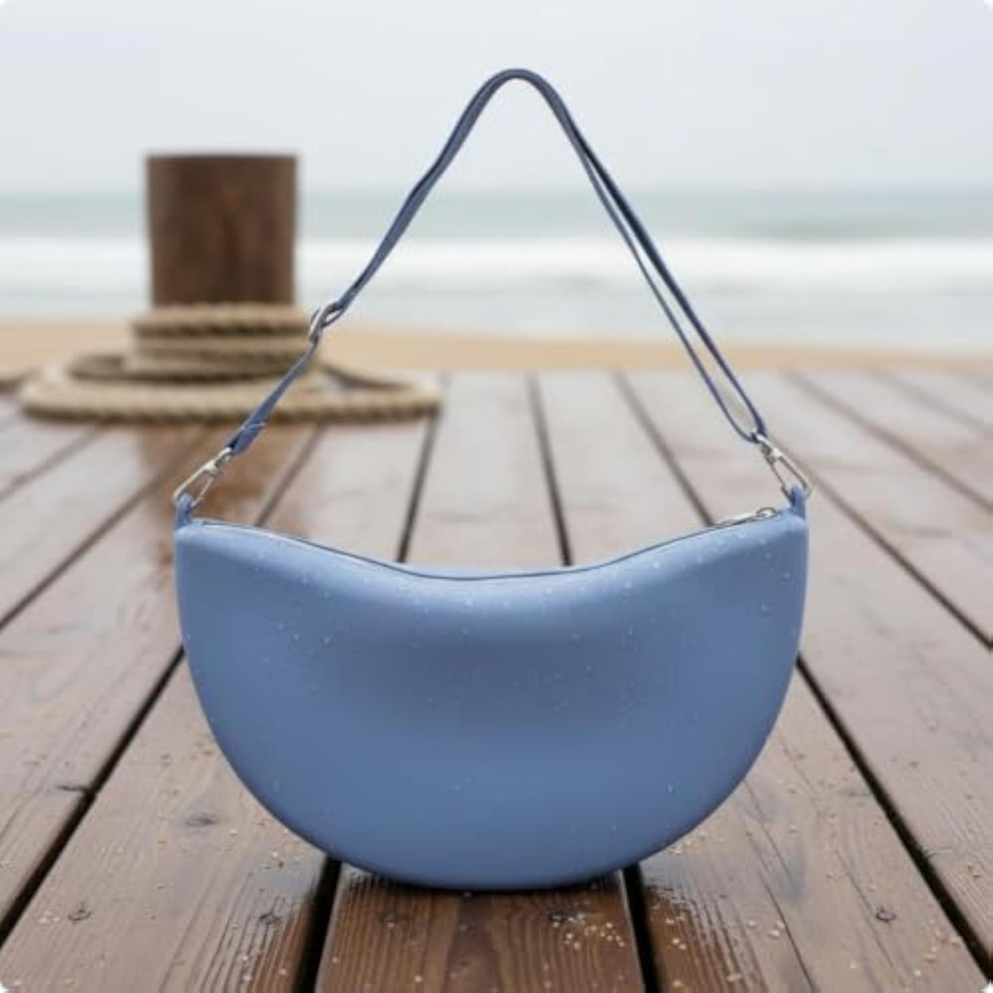 Silicone Waterproof Shoulder Bag for Outdoor Activities