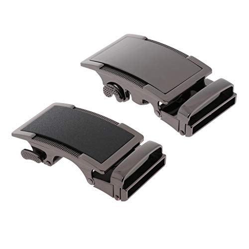 DYNWAVE 2x Fivela de Cinto com Catraca Somente Fivela Automática para Correia de Cinto 3,5 Cm Automá