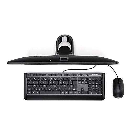 Computador All In One Positivo 1701293 Master A2100 Core I3-7100U 4GB 500GB 18,5'' FreeDos Preto