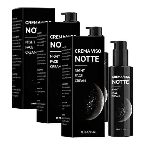 Crema viso notte per uomini, crema notte al retinolo, crema