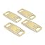 4PCS Golden Bling Diamond-A