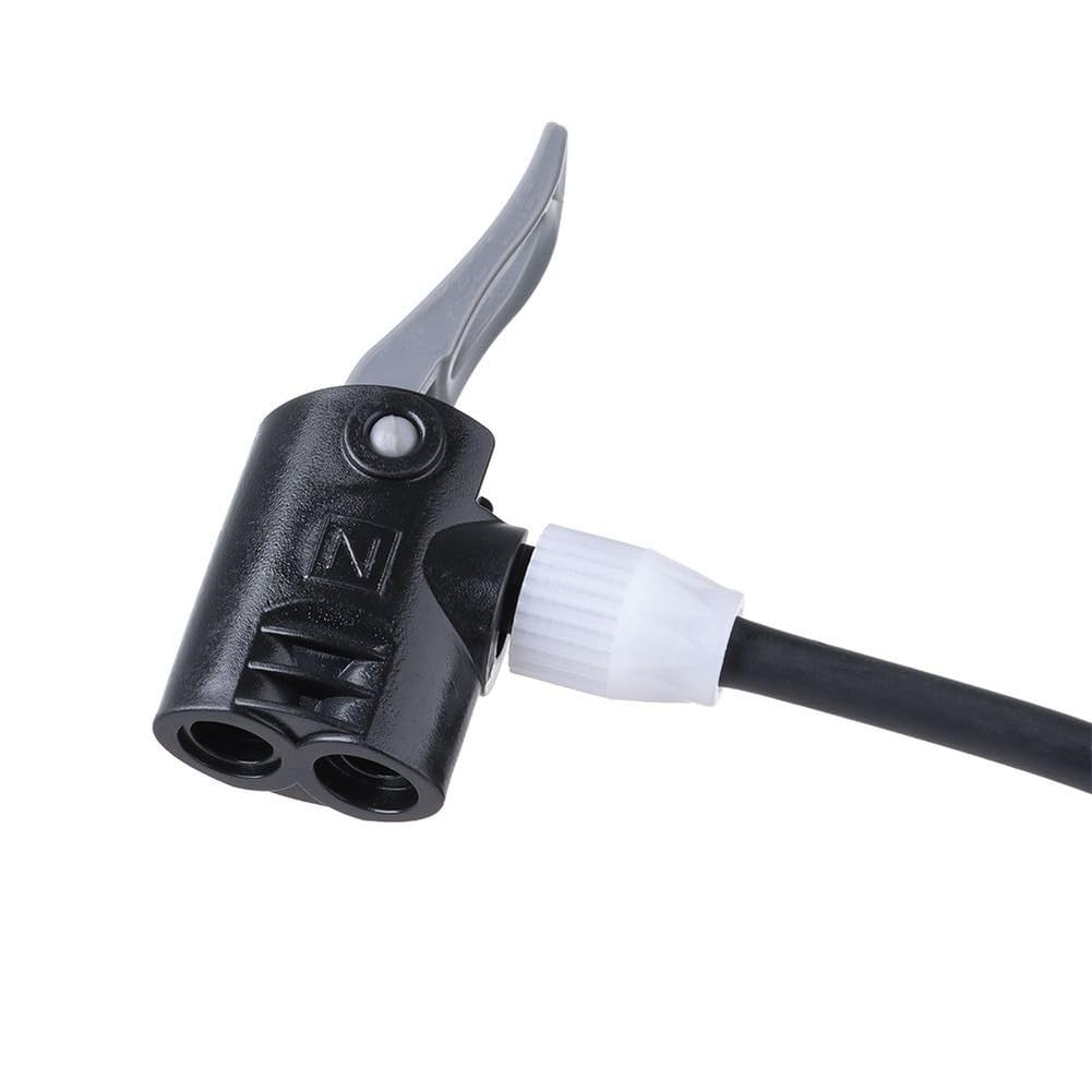 Adaptateur Double Valve Pour Pompe à Vélo - Compatible Presta Et Schrader - Tête De Pompe Universelle - Pour Vélos, Motos, Voitures