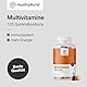 HealthyWorld® Multivitamine - 120 Gummibonbons - Für 2 Monate - Perfekte Kombination aus 10 Vitaminen, Chrom und Inositol - Glutenfrei - Geschmack von Pfirsich, Orange und Brombeere
