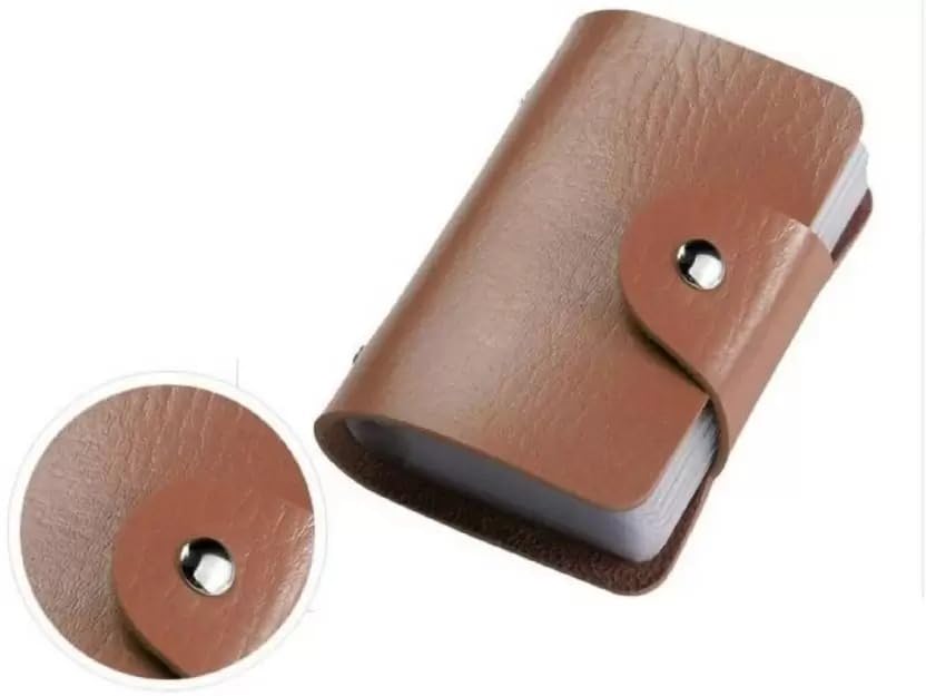 Image of PVC Card Holder Wallet - Slim, Durable Card Organizer - Lightweight & Practical Design