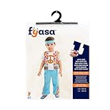 Zoom IMG-1 eurocarnavales costume neonato piccolo hippie Zoom IMG-1 eurocarnavales costume neonato piccolo hippie