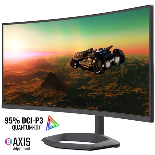 GM34-CWQ2 Monitor Gaming Curvo 34" - 1500R UWQHD (3440x1440), 165 Hz, MPRT 0,5ms, Pannello VA, FreeSync Premium, 95% DCI-P3 Quantum Dot, HDR 400, Supporto 3 vie, DP 1.4, HDMI 2.0, USB C - Monitor - Immagine 2