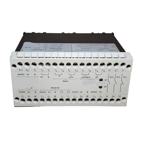 Relais de sécurité LCUX1-400 24 V CC pour circuit d'automatisation industrielle