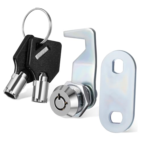 Gatuida 鍵付き カムロック 工具箱 キャビネット用耐久亜合製 鍵同一プ 引き出し 収納家具対応