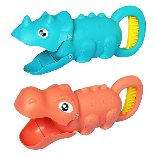 2 Stück Sandgreifer Kinder Tyrannosaurus Rex Triceratops Greifer...