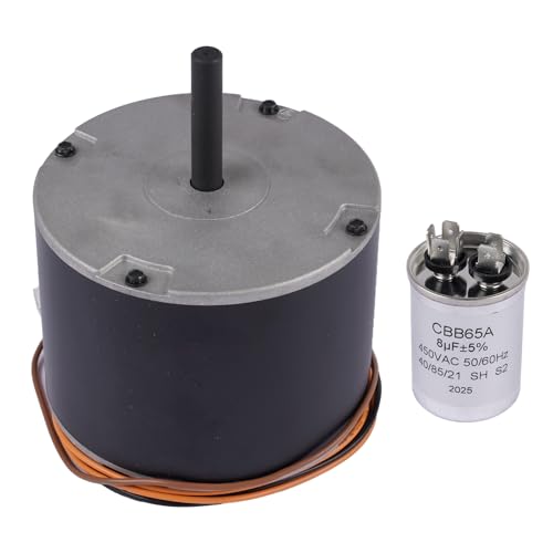 GELUOXI Condenser Fan Motor 1/5 HP 825RPM 208-230V 1 Phase 51-102008-03 51-102500-04 51-102008-07 51-101774-03 by GELUOXI - Image 3
