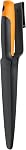 Fiskars Couteau de jardin Hori Hori, lame dentelée à affûtage de précision, outil de désherbage et de plantation à pointe fourchue, acier inoxydable ajustable