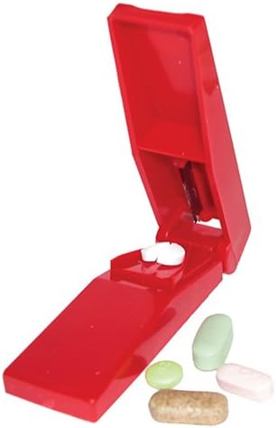 DMI Pill Cutter, Heavy-Duty Plastic, Splits most any Pills