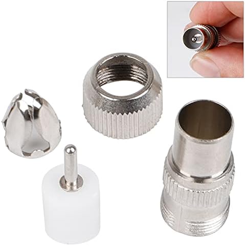 5 PCS aerial connectors2x Female & 2x Male TV Aerial Coaxial Cable Connectors Adaptor,F Connector Adaptor, Coaxial Connector Coax RF Cable Aerial Plug