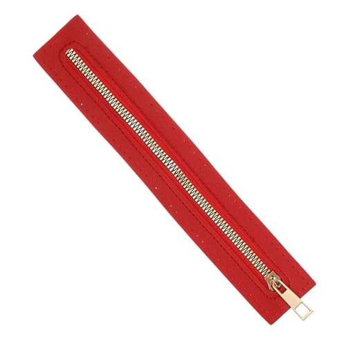uxcell PU Leather Zipper, 9.3