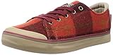 Achillessehnenpolster KEEN ELSA III Sneaker Damen red Plaid/Plaza Taupe Schuhgröße US 7  EU 37,5 2019 Schuhe