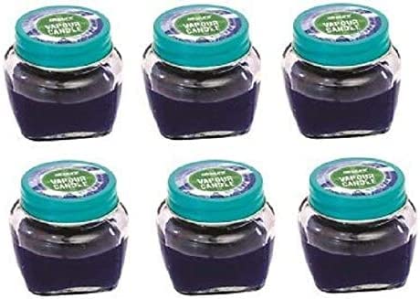 Price beater, Lot de 6 bougies parfumées, bougies parfumées à l'eucalyptus, bougies à vapeur, combinées avec de l'huile et de la cire, menthol pour rhume, 118 g Cover