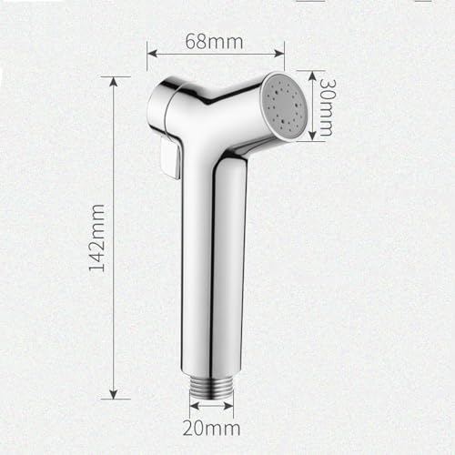 1 Stück Bidet Handbrause, Bidet Brause für Toilette, einstellbar Bidet Handbrause Duschsprüher, ABS Sprühkopf Duschkopf Bidet-Sprühgeräte für Haustiere, Dusche, Badezimmer, Toilette