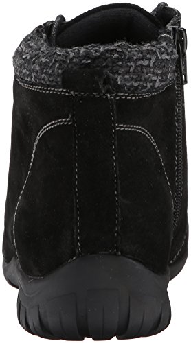 Propét Womens Delaney Round Toe Lace Up Casual Boots Ankle Low Heel 1-2" - Black - Size 9 B #TOP2