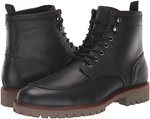 Vince Camuto Men's Kameil Lace Up Boot Fashion, Black, 10 | Image 6