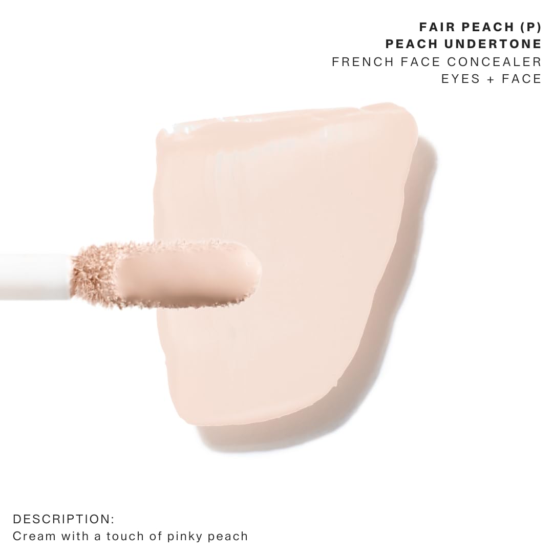 Maxine's Revenge FRENCH FACE CONCEALER | Hydrating & Blurring for Eyes + Face (Fair Peach) - Image 2