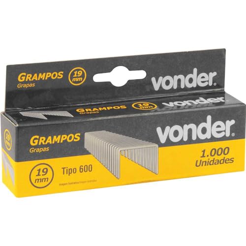 Vonder Grampo 19 Mm Para Gpe-916 Caixa Com 1000