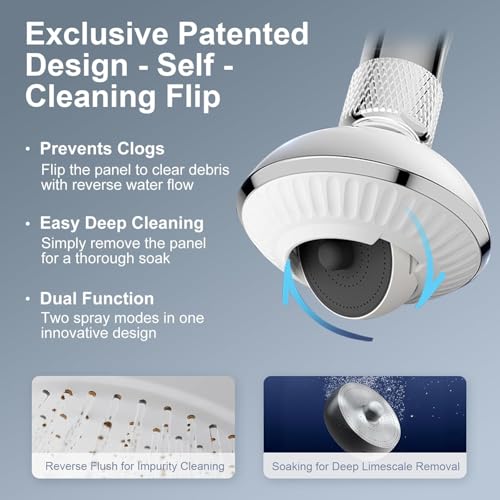Image of ALTON ALD870, ABS, 2-Function, Anti-Clogging Tap Extender, Chrome | 360 Degree Rotation, Kitchen Faucet Sprayer, Fits F22, M24 mm taps | for Kitchen Sink